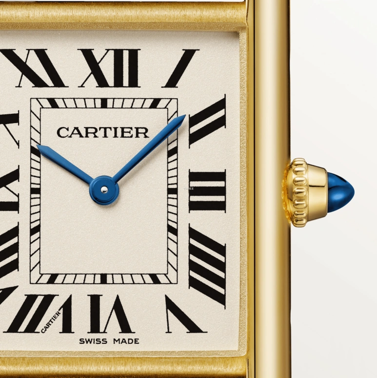 Cartier,Tank 33.70x25.50mm,33.70x25.50mm,Yellow Gold,Silver,Quartz,Hardlex,Square,WGTA0067