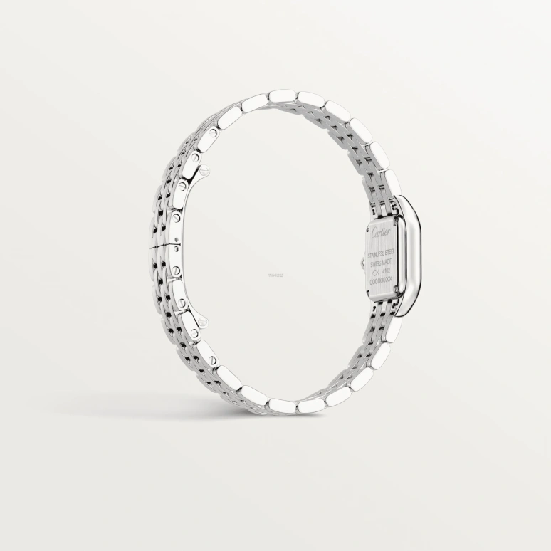 Cartier,Panthère de Cartier 25x19mm,25x19mm,Stainless Steel,Silver,Quartz,Sapphire,Crystal Glass,Square,WSPN0012