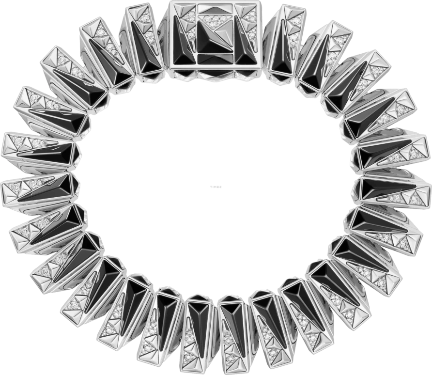 Cartier,Libre 99.95x84.75mm,99.95x84.75mm,White Gold,Silver,Quartz,Sapphire,Crystal Glass,Square,HPI01531