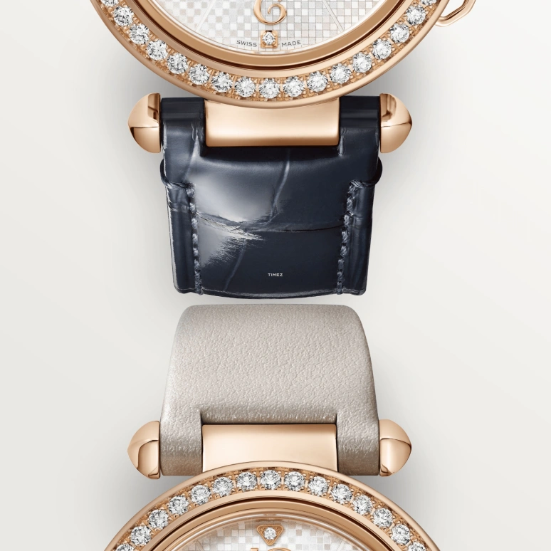 Cartier,Pasha de Cartier 35mm,35mm,Rose Gold,Silver,Automatic,42hours,In-house Caliber,WJPA0027