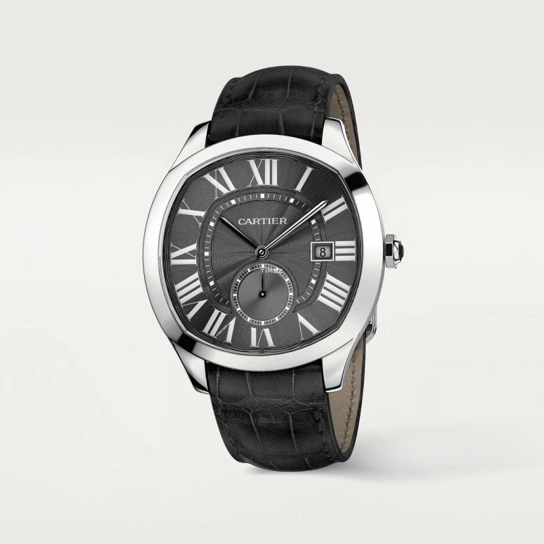 Cartier,Drive de Cartier 40mm,40mm,Stainless Steel,Black,Automatic,Day,48hours,WSNM0018