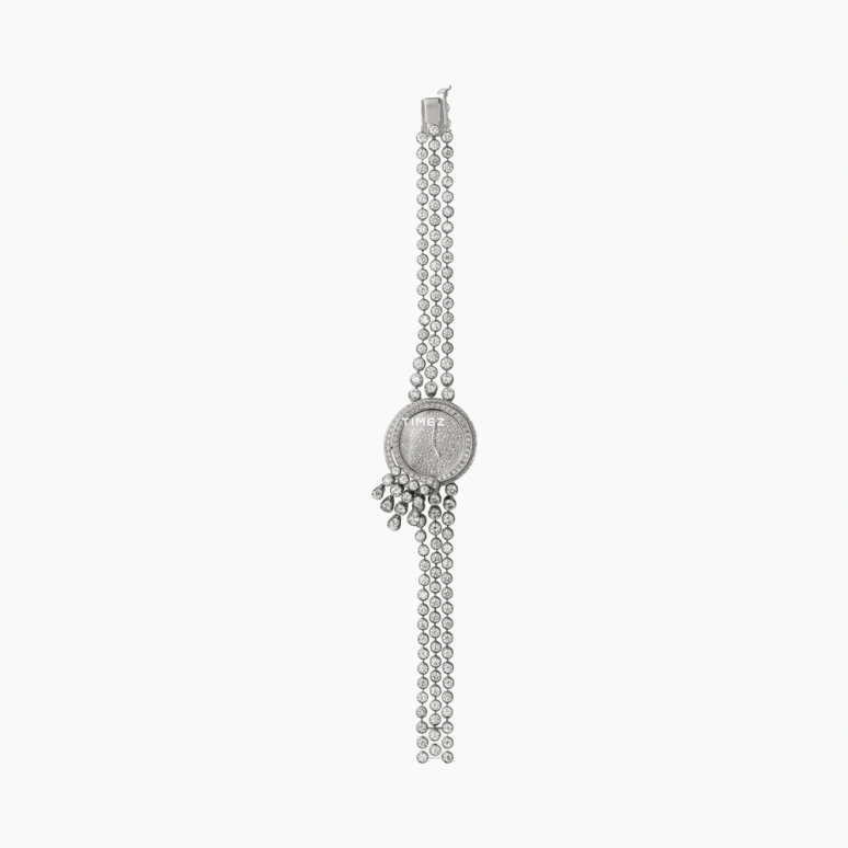 Cartier,High Jewelry Watches ,White Gold,Silver,Quartz,In-house Caliber,Sapphire,Crystal Glass,HPI00629