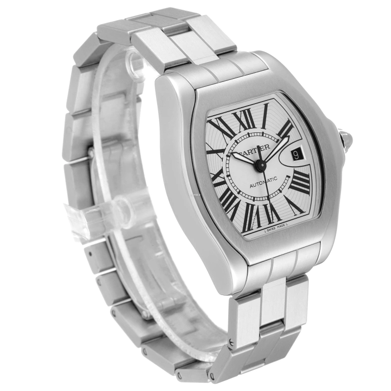 Cartier,Drive de Cartier 46x45.60mm,46x45.60mm,Stainless Steel,Silver,Automatic,Day,42hours,W6206017