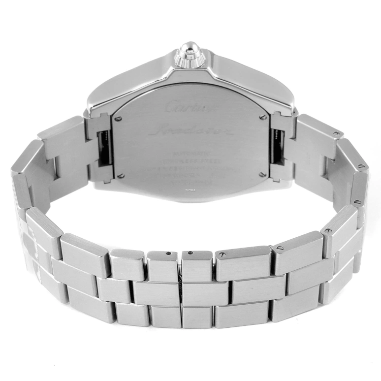 Cartier,Drive de Cartier 46x45.60mm,46x45.60mm,Stainless Steel,Silver,Automatic,Day,42hours,W6206017