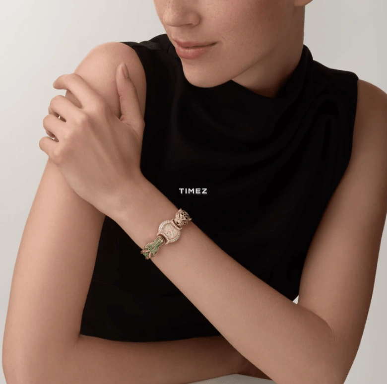 Cartier,Indomptables de Cartier 22.20mm,22.20mm,Yellow Gold,Gold,Silver,Quartz,Sapphire,Crystal Glass,Other,HPI01451