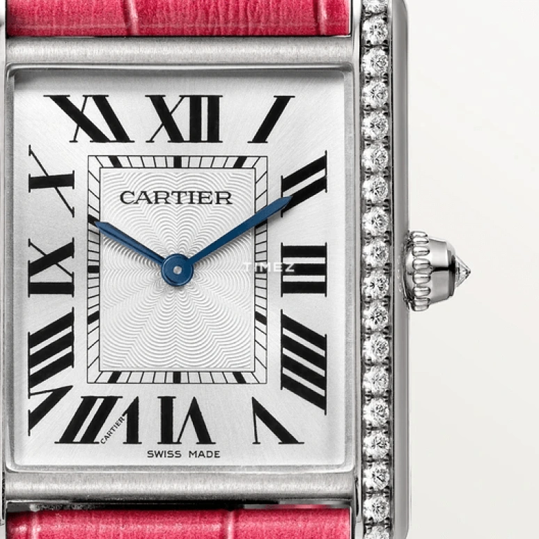 Cartier,Tank 33.70x25.50mm,33.70x25.50mm,White Gold,Silver,Handwound,In-house Caliber,Hardlex,WJTA0015