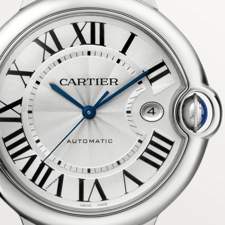 Cartier,Ballon Bleu de Cartier 42mm,42mm,Stainless Steel,Silver,Automatic,Day,42hours,WSBB0026
