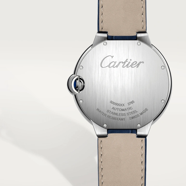 Cartier,Ballon Bleu de Cartier 42mm,42mm,Stainless Steel,Blue,Automatic,Day,42hours,WSBB0027