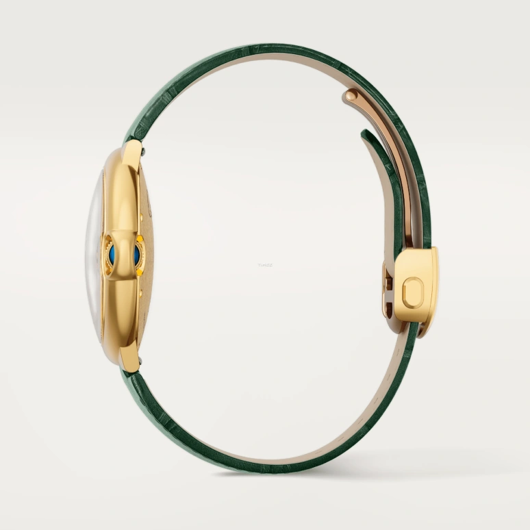 Cartier,Ballon Bleu de Cartier 40mm,40mm,Yellow Gold,Green,Automatic,Day,42hours,WGBB0062