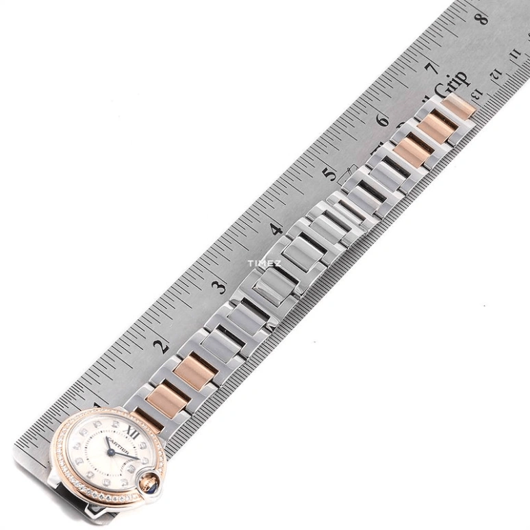 Cartier,Ballon Bleu de Cartier 28mm,28mm,Stainless Steel,Rose Gold,Silver,Quartz,Sapphire,Crystal Glass,Round,WE902076