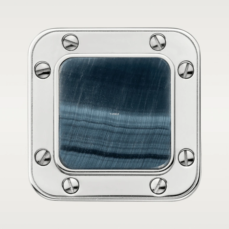 Cartier,Santos de Cartier 46.60x33.90mm,46.60x33.90mm,Platinum,Blue,Handwound,36hours,In-house Caliber,WGSA0050