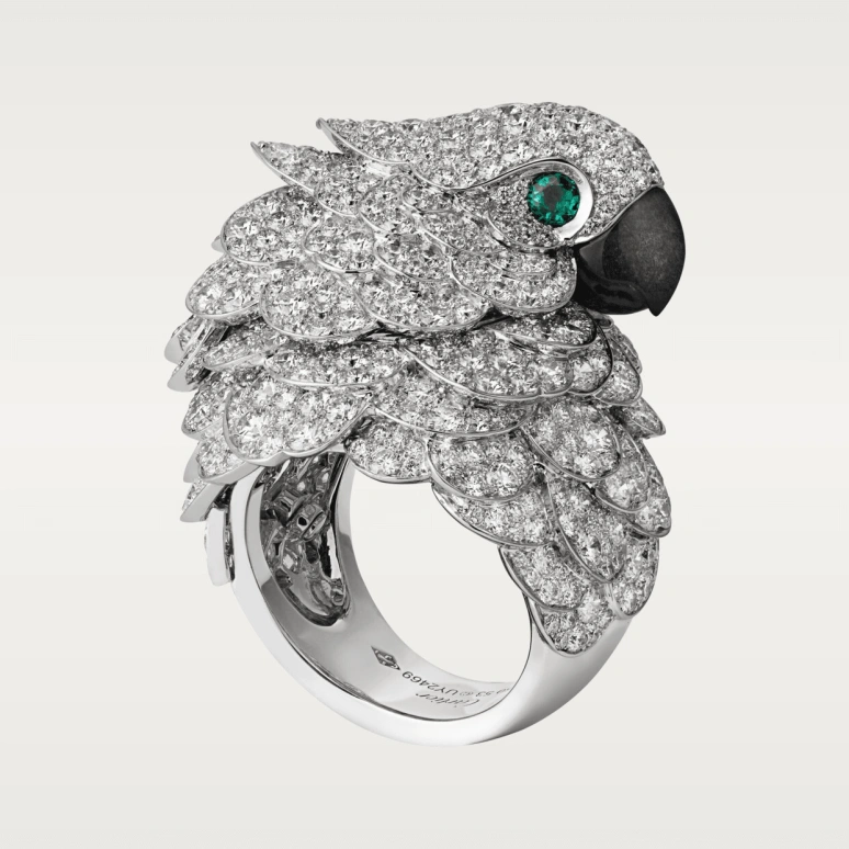 Cartier,High Jewelry Watches ,White Gold,Silver,Quartz,In-house Caliber,Sapphire,Crystal Glass,HPI00685