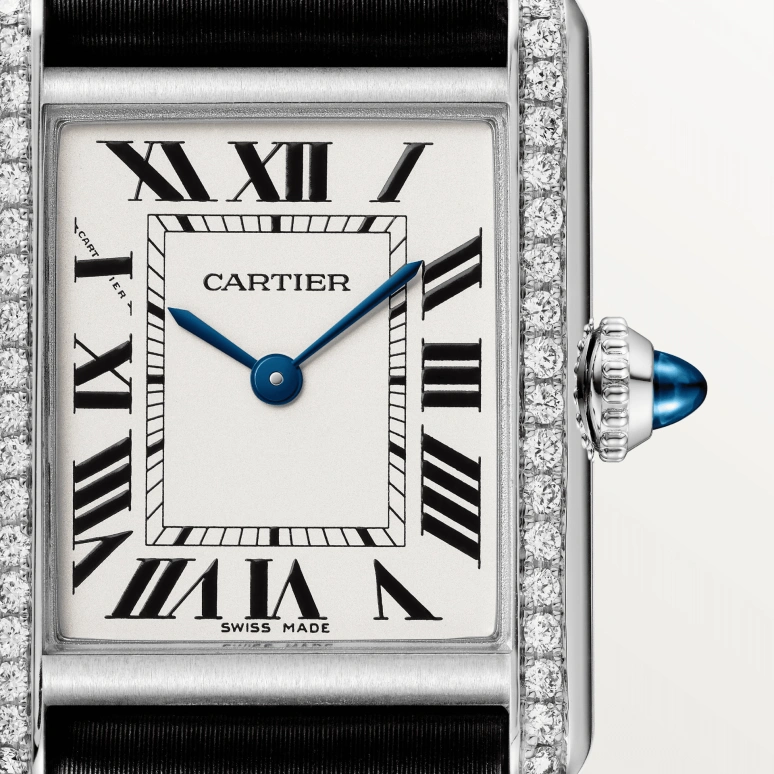 Cartier,Tank 27x22mm,27x22mm,Stainless Steel,Silver,Quartz,Sapphire,Crystal Glass,Square,W4TA0016