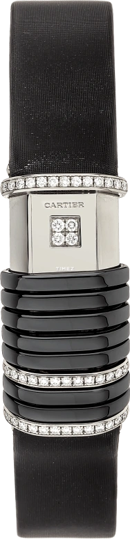 Cartier,Tank 16x39mm,16x39mm,Titanium,Ceramic,Silver White,White,Quartz,Sapphire,Crystal Glass,Square,WT000550