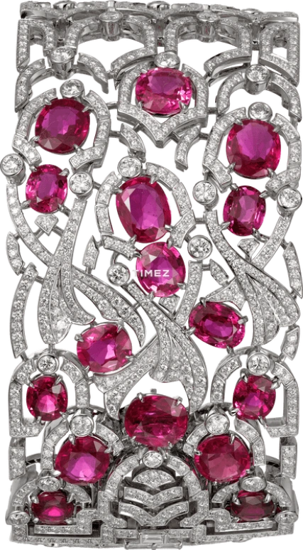 Cartier,High Jewelry Watches ,White Gold,Transparent,Quartz,Sapphire,Silver,HPI00952