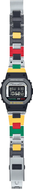Casio,5600 48.90x43.80mm,48.90x43.80mm,Resin,Black,White,Quartz,Countdown,Chronograph,Month,Date,Hardlex,Square,DW5610MT,DW5610MT-1