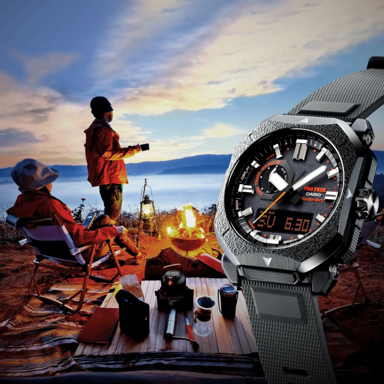 Casio,PROTREK 49.60x44.80mm,49.60x44.80mm,Bio-sourced,Stainless Steel,Black,Quartz,Countdown,Chronograph,Month,Date,Plexi,Glass,Octagon,PRW6900BF,PRW6900BF-1