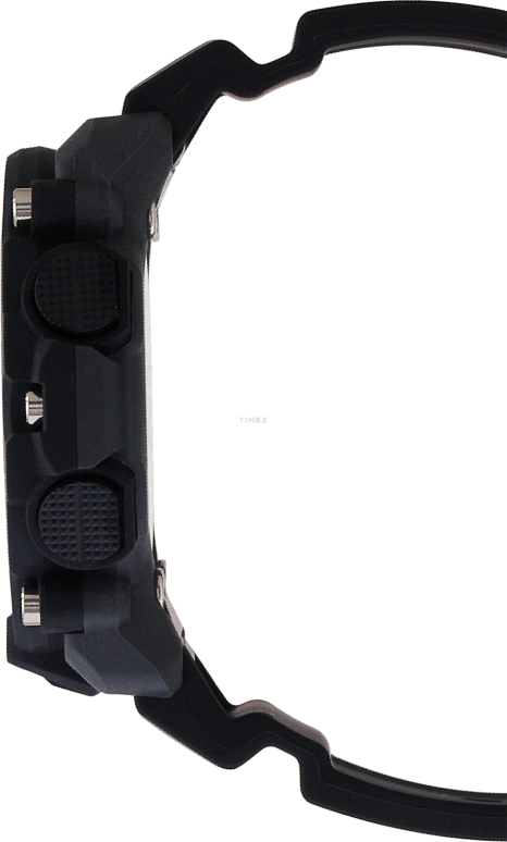 Casio,G-SHOCK 45.70mm,45.70mm,Resin,Black,Quartz,Countdown,Chronograph,Month,Date,Hardlex,Round,GMAS2200,GMAS2200-1A