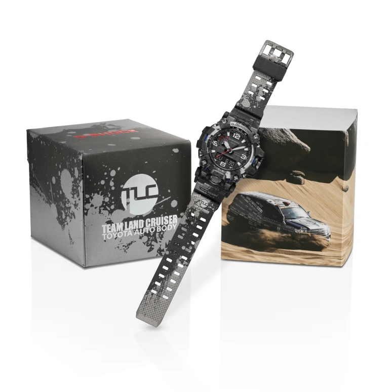 Casio,Mudmaster 54.40mm,54.40mm,Resin,Stainless Steel,Black,Quartz,Countdown,Chronograph,Month,Date,Sapphire,Round,GWG2000TLC1A