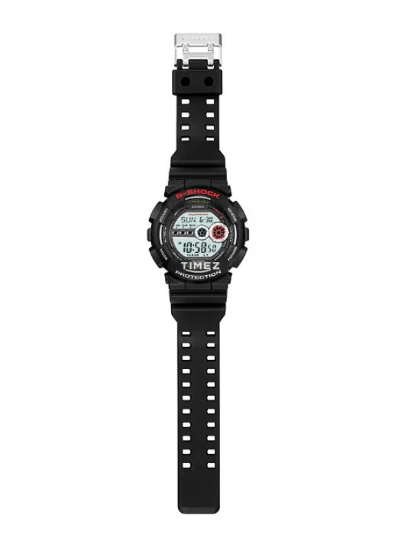 Casio,G-SHOCK 51.20mm,51.20mm,Resin,Black,Grey,Quartz,Countdown,Chronograph,Month,Date,Hardlex,Round,GD100,GD100-1A