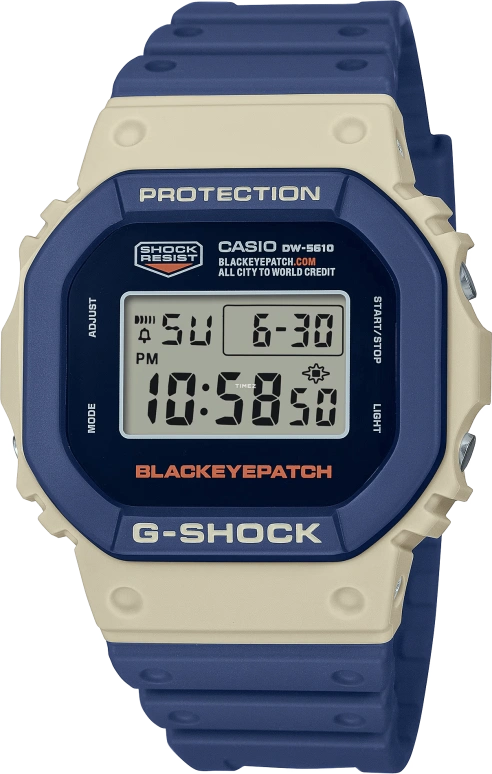Casio,5600 48.90x43.80mm,48.90x43.80mm,Resin,Bio-sourced,Grey,Quartz,Countdown,Chronograph,Month,Date,Hardlex,Square,DW5610BEP,DW5610BEP-2