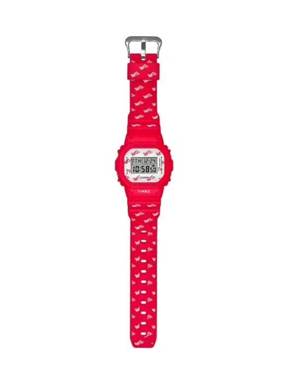 Casio,G-SHOCK 48.90x42.80mm,48.90x42.80mm,Resin,White,Grey,Quartz,Countdown,Chronograph,Month,Date,Hardlex,Square,DW5600LH,DW5600LH-4