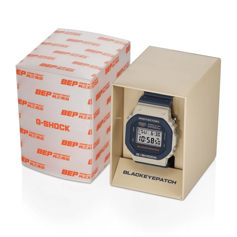 Casio,5600 48.90x43.80mm,48.90x43.80mm,Resin,Bio-sourced,Grey,Quartz,Countdown,Chronograph,Month,Date,Hardlex,Square,DW5610BEP,DW5610BEP-2