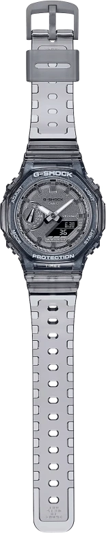 Casio,G-SHOCK 46.20x42.90mm,46.20x42.90mm,Resin,Carbon,Grey,Quartz,Countdown,Chronograph,Month,Date,Hardlex,Round,GMAS2100SK1A