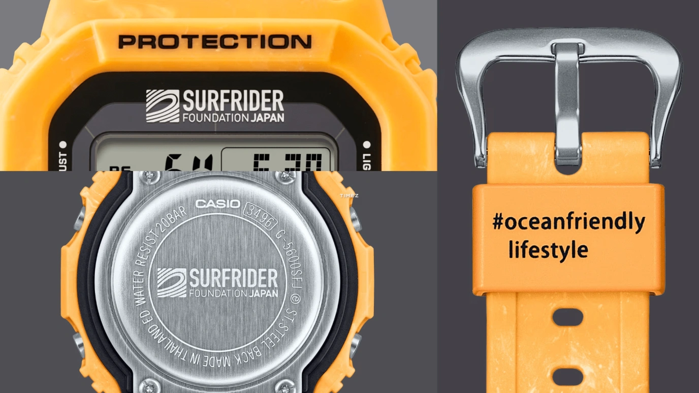 Casio,G-SHOCK 46.70x43.20mm,46.70x43.20mm,Bio-sourced,Resin,Grey,Quartz,Countdown,Chronograph,Month,Date,Hardlex,Square,G5600SFJ,G5600SFJ-9