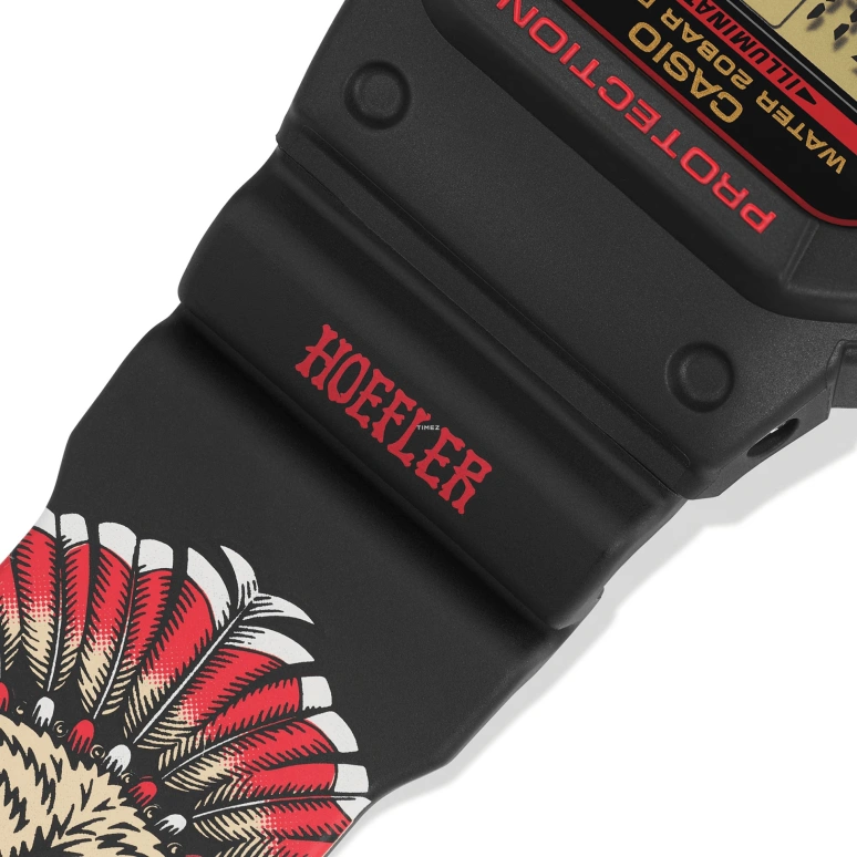 Casio,G-SHOCK 48.90x42.80mm,48.90x42.80mm,Resin,Black,Yellow,Red,Quartz,Countdown,Chronograph,Month,Date,Hardlex,Square,DW5600KH,DW5600KH-1