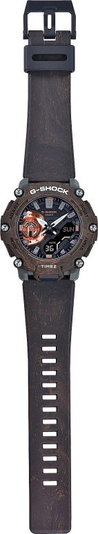 Casio,G-SHOCK 47.10mm,47.10mm,Resin,Black,Quartz,Countdown,Chronograph,Month,Date,Hardlex,Round,GA2200MFR,GA2200MFR-5A