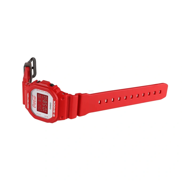 Casio,G-SHOCK 48.90x43.80mm,48.90x43.80mm,Resin,White,Quartz,Countdown,Chronograph,Month,Date,Hardlex,Square,DW5600CC23,DW5600CC23-4