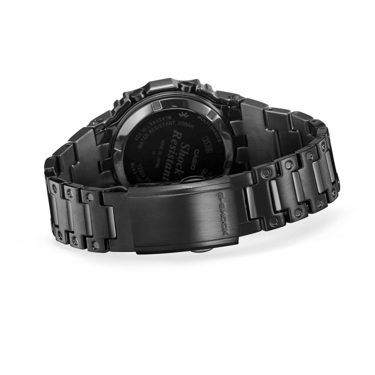Casio,G-SHOCK 49.30x43.20mm,49.30x43.20mm,Stainless Steel,Black,Quartz,Countdown,Chronograph,Month,Date,Square,GMW,GMW-B5000BPC-1