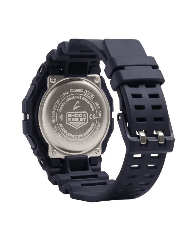 Casio,G-LIDE 50.90x46mm,50.90x46mm,Resin,Black,Quartz,Countdown,Chronograph,Month,Date,Hardlex,Square,GBX100,GBX100-1