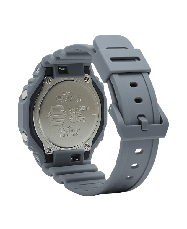 Casio,G-SHOCK 48.50x45.40mm,48.50x45.40mm,Resin,Carbon,Grey,Quartz,Countdown,Chronograph,Month,Date,Hardlex,Round,GA2110ET,GA2110ET-8A