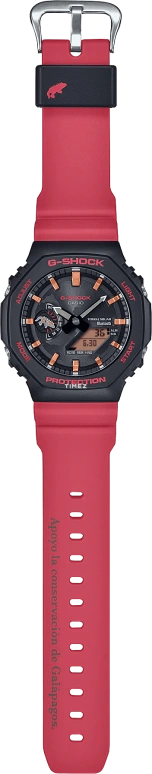 Casio,G-SHOCK 45.40mm,45.40mm,Carbon,Bio-sourced,Resin,Black,Quartz,Countdown,Chronograph,Month,Date,Hardlex,Octagon,GAB2100CD1A4