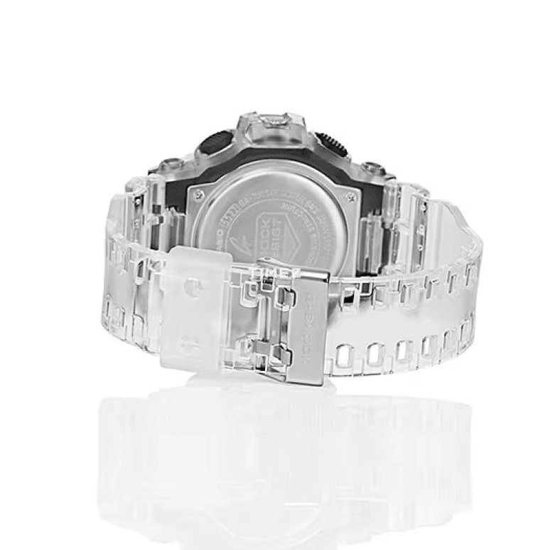 Casio,G-SHOCK 57.50x53.40mm,57.50x53.40mm,Resin,Black,Quartz,Countdown,Chronograph,Month,Date,Hardlex,Round,GA700SKE,GA700SKE-7A