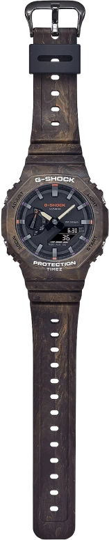 Casio,G-SHOCK 48.50x45.40mm,48.50x45.40mm,Carbon,Resin,Black,Quartz,Countdown,Chronograph,Month,Date,Hardlex,Octagon,GA2100FR,GA2100FR-5A