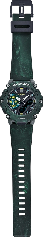 Casio,G-SHOCK 47.10mm,47.10mm,Resin,Black,Quartz,Countdown,Chronograph,Month,Date,Hardlex,Round,GA2200MFR,GA2200MFR-3A