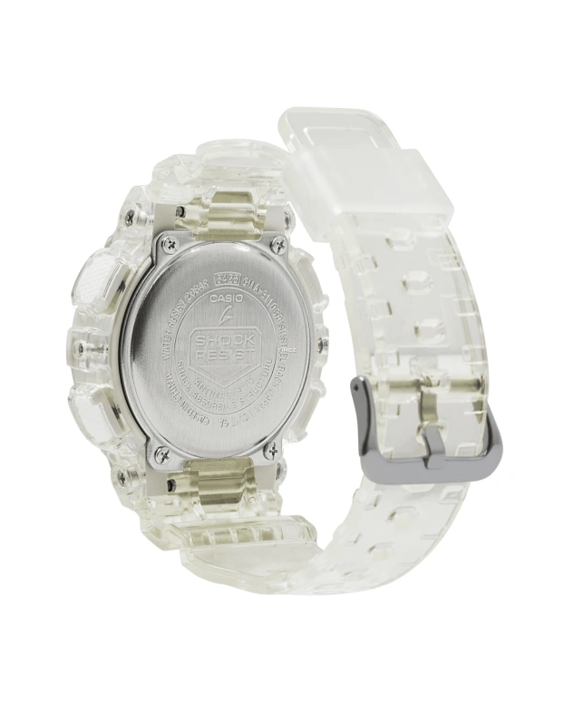 Casio,G-SHOCK 49x45.90mm,49x45.90mm,Resin,Pink Red,Grey,Quartz,Countdown,Chronograph,Month,Date,Hardlex,Round,GMAS110SR,GMAS110SR-7A