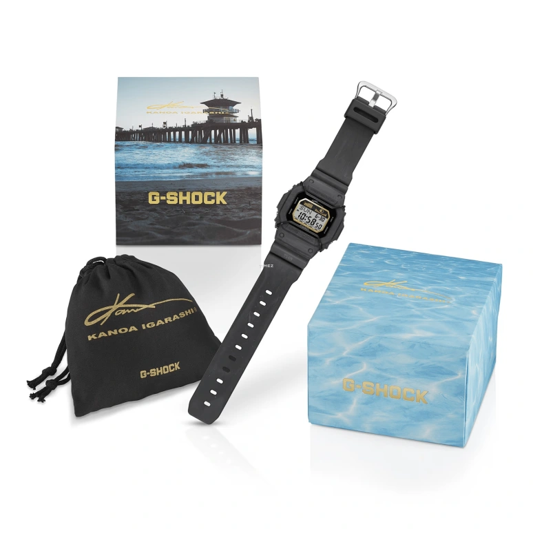 Casio,G-LIDE 46.70x43.20mm,46.70x43.20mm,Bio-sourced,Resin,Black,Quartz,Countdown,Chronograph,Month,Date,Hardlex,Square,GLX5600KB,GLX5600KB-1