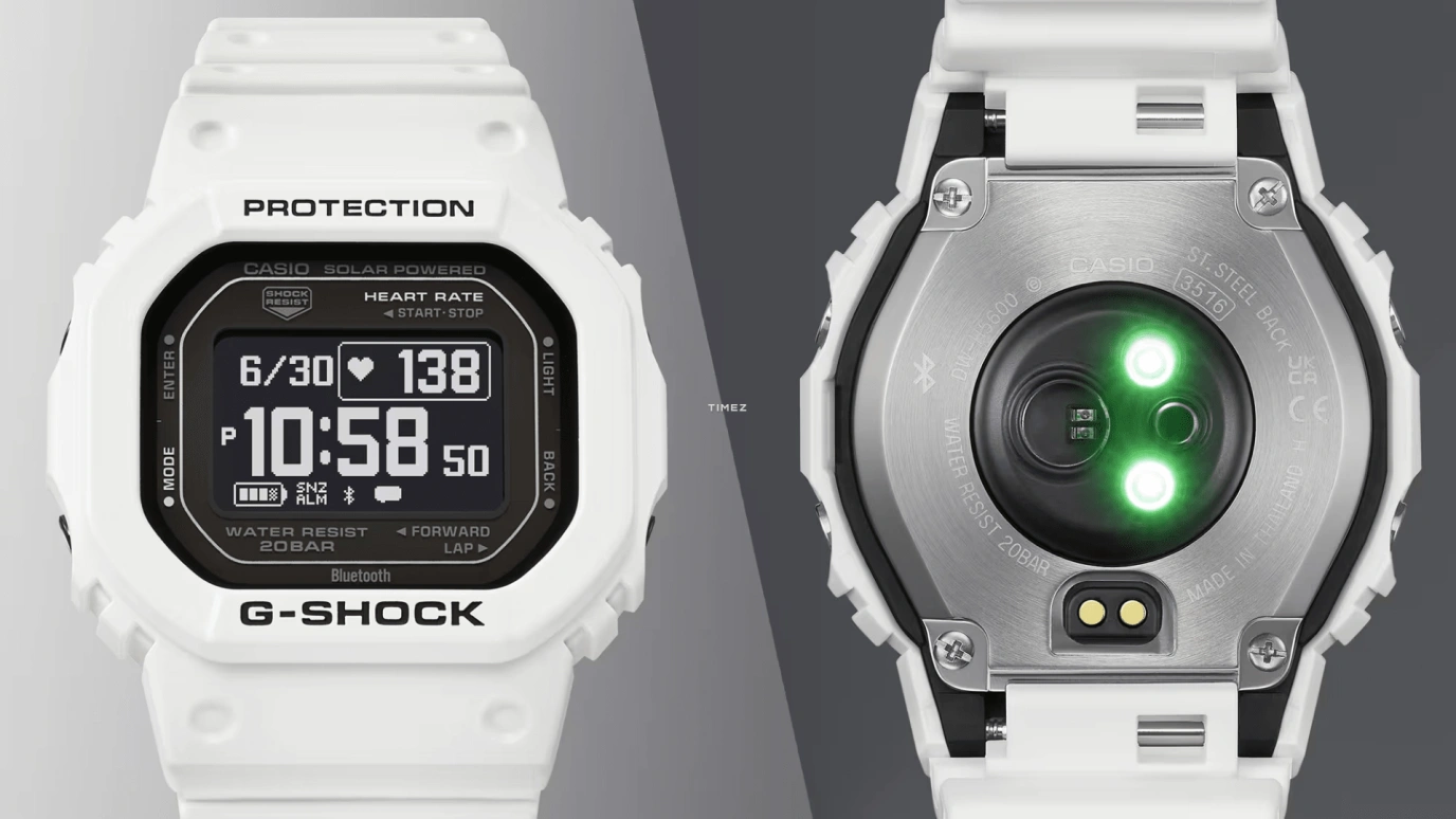Casio,G-SHOCK 51.10x44.50mm,51.10x44.50mm,Bio-sourced,Black,Quartz,Chronograph,Moonphase,Month,Date,Hardlex,Square,DW,DW-H5600-7