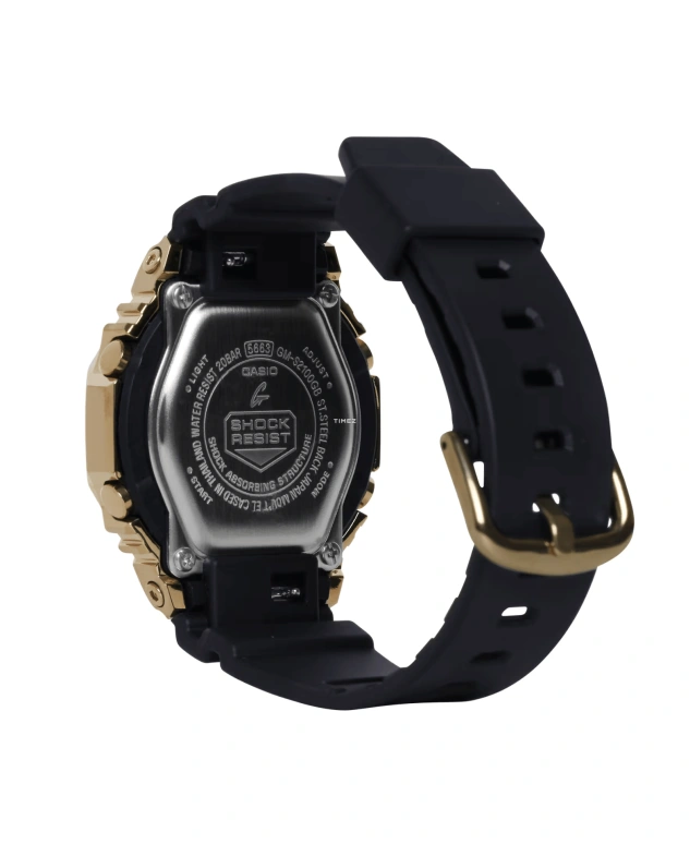 Casio,G-SHOCK 45.90x40.40mm,45.90x40.40mm,Resin,Stainless Steel,Black,Quartz,Countdown,Chronograph,Month,Date,Hardlex,Round,GMS2100GB,GMS2100GB-1A
