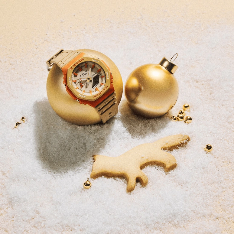 Casio,G-SHOCK 48.50x45.40mm,48.50x45.40mm,Resin,Carbon,Cream,Quartz,Countdown,Chronograph,Month,Date,Hardlex,Octagon,GA2110MK,GA2110MK-5A