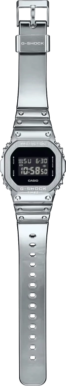Casio,G-SHOCK 49.60x43.20mm,49.60x43.20mm,Resin,Black,Quartz,Countdown,Chronograph,Month,Date,Hardlex,Square,GM5600YM,GM5600YM-8