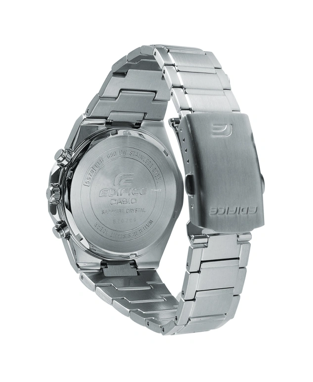 Casio,EDIFICE 48x45.80mm,48x45.80mm,Stainless Steel,Blue,Quartz,Chronograph,Day,EFB680D,EFB680D-2BV