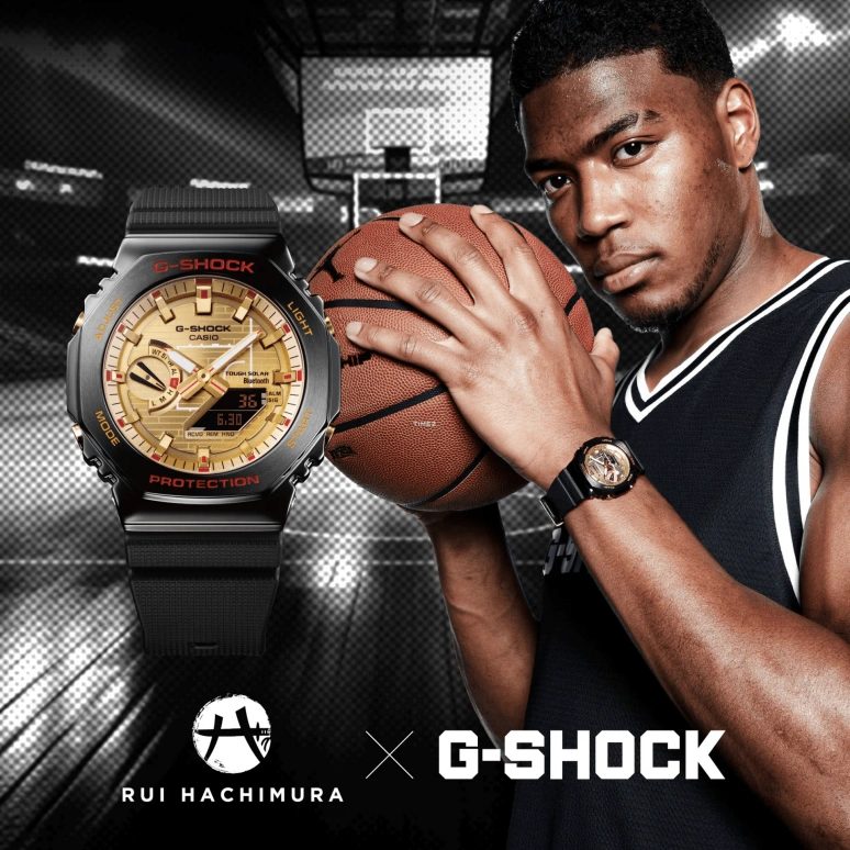 Casio,G-SHOCK 44.40mm,44.40mm,Bio-sourced,Resin,Gold,Quartz,Countdown,Chronograph,Month,Date,Hardlex,Octagon,GBM2100RH,GBM2100RH-1A