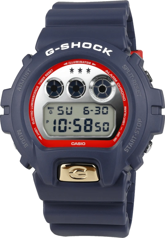 Casio,G-Shock 6900 50mm,50mm,Resin,Silver,Quartz,Countdown,Chronograph,Month,Date,Hardlex,Round,DW6900US24,DW6900US24-2