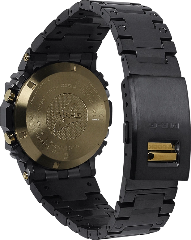Casio,MR-G 49.40x43.20mm,49.40x43.20mm,Titanium,Grey,Quartz,Countdown,Chronograph,Month,Date,Sapphire,Crystal Glass,Square,MRGB5000B,MRGB5000B-1