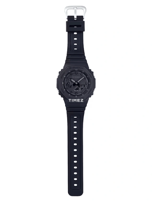 Casio,G-SHOCK 48.50mm,48.50mm,Resin,Black,Red,Quartz,Chronograph,Annual Calendar,Month,Date,Closed,GA,GA-2100-1A1